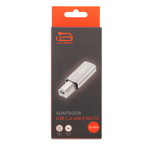 Adaptador USB C a USB B DBugg Recto