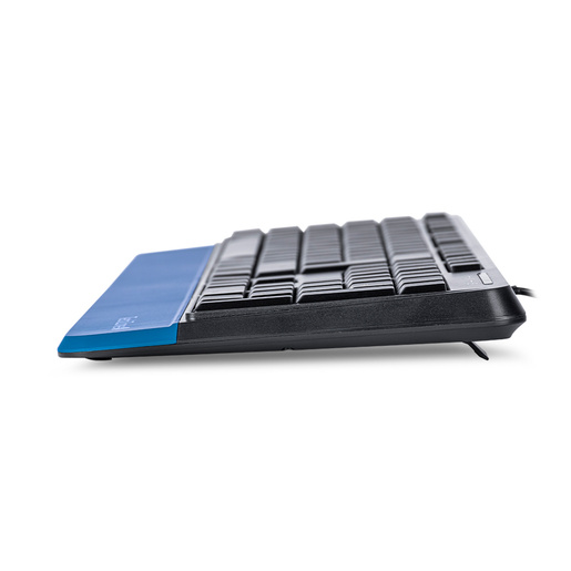 Teclado Alámbrico Techzone Azul