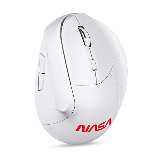 Mouse Inalámbrico Techzone Nasa Blanco