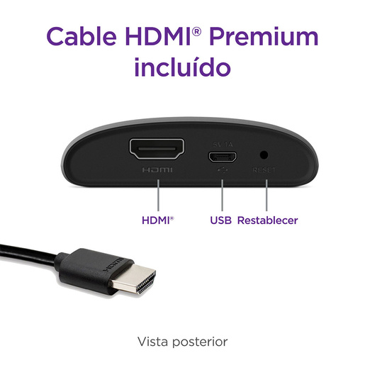 Roku Express HDMI HD 3960MX Negro