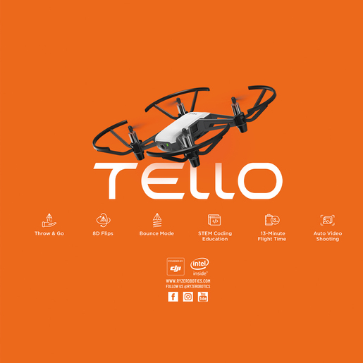 Drone Tello Boost Combo HD DJI