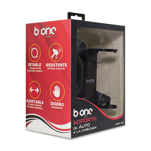 Soporte Universal para Celular B One Cabecera del Auto 360 grados