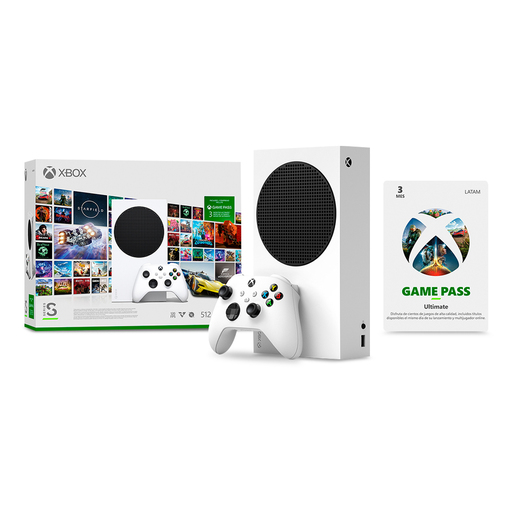 Consola Xbox Series S Starter Pack 512gb SSD