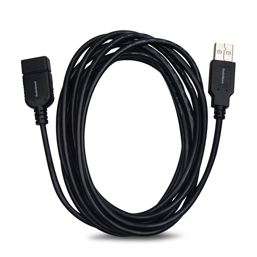 Cable de Extensión USB RadioShack 3 m Plástico Negro