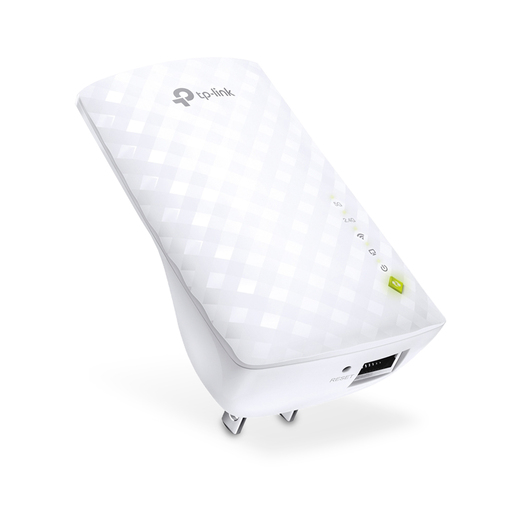 Extensor de Rango WiFi TP Link RE200 / 750 Mbps / 2.4 y 5 GHz / Blanco