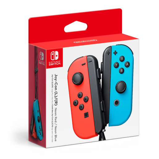 Controles Joy Con Neon Red and Blue / Nintendo Switch