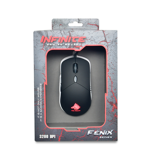 Mouse Gamer Eagle Warrior Infinite / Negro / USB