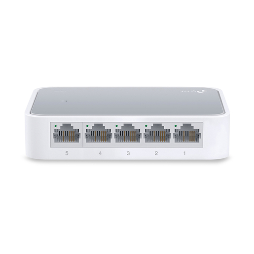 Mini Switch TP Link TL SF1005D / Blanco / 5 puertos