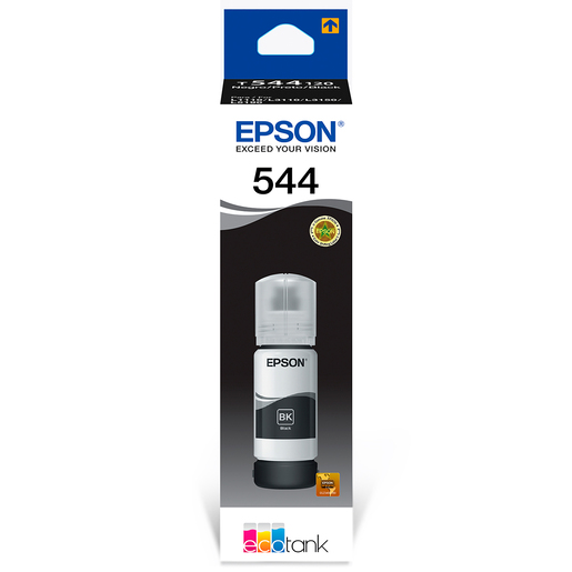 Botella de Tinta T544 Epson Negro 4500 páginas