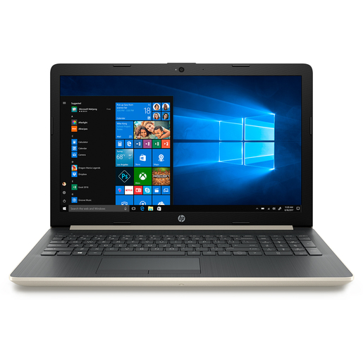 Laptop Hp 15-DB0094LA / 15.6 Plg. / AMD A9 / HD 1tb / RAM 4gb / Oro