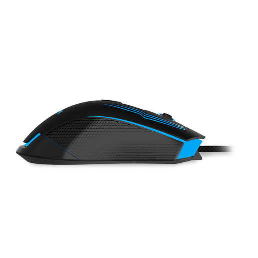 Mouse Gamer Alámbrico con RGB RadioShack 26000060 / Negro / USB