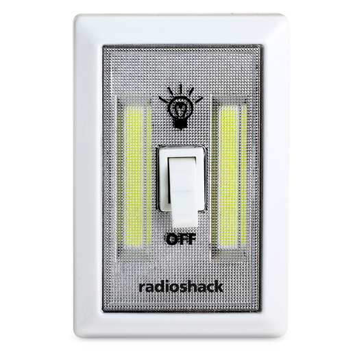 Switch con Luz Nocturna RadioShack 6301834 / Blanco