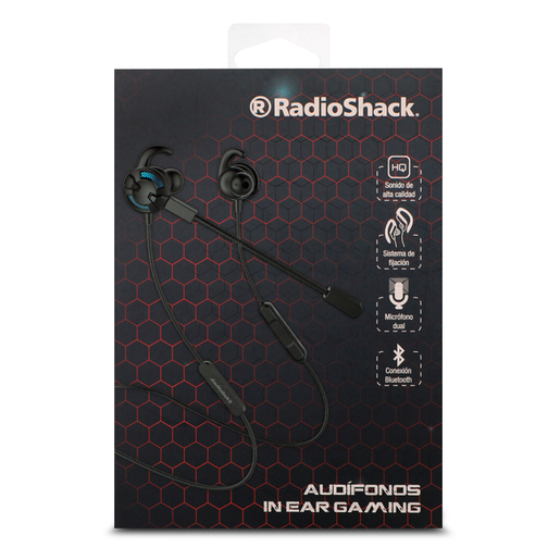 Audífonos Gamer Inalámbricos Bluetooth RadioShack G618PRO / Negro