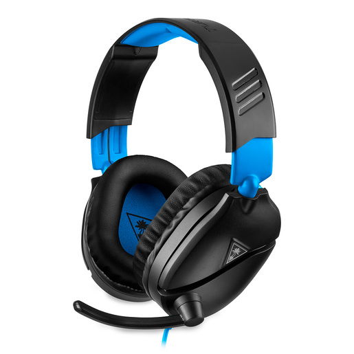 Audífonos Gamer Turtle Beach Recon 70P / PlayStation 5 / PlayStation 4 / Negro con azul