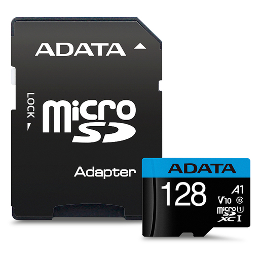 Memoria Micro SD con Adaptador Adata Premier Clase 10 / SDXC / 128 gb 