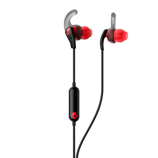 Audífonos Deportivos Skullcandy Set Sport / In ear / Negro con rojo