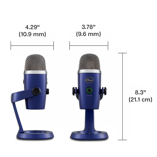 Micrófono Blue Yeti Nano / Azul / USB