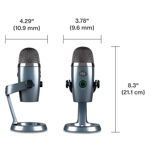 Micrófono Blue Yeti Nano / Gris / USB